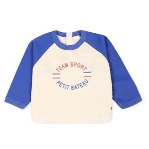 Petit Bateau A0BM9 Baby Jongens-sweatshirt met lange mouwen (1 stuk), Lawine/Calvin