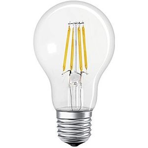 LEDVANCE LED lamp | voet: E27 | warmwit | 2700 K | 6,50 W | PARATHOM BT CLA60 FIL DIM [energie-efficiëntieklasse A++]