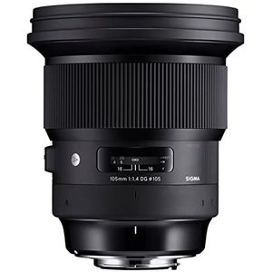 Sigma 105mm F1,4 DG HSM Art lens (105mm filterschroefdraad) voor Sony-E lensbajonet, zwart
