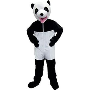 Dress Up America Schattig wit – zwart gigantisch panda-kostuum, Eén maat voor volwassenen, zoals de presentatie, Eén maat voor volwassenen, zoals de presentatie