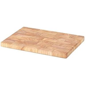 Continenta Snijplank - Rubberwood Kopshout - 30 x 21,5 x 2cm