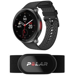 Polar Vantage V3 met hartslagriem H10, GPS-sporthorloge, hartslagmeter, langere batterijduur, smartwatch voor heren en dames, offline kaarten, hardloophorloge