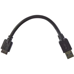 System-S Korte micro-USB 3.0-kabel (USB 3.0 Micro-B) 10 cm voor Samsung Galaxy Note 3