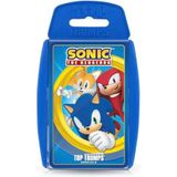 Sonic, de hedgehog, Top Trumps Special, educatief kaartspel om je favoriete personages tot leven te brengen, inclusief Tail& Knuckle, grappig familiespel vanaf 6 jaar, blauw, zilver (WM02859-EN1-6)