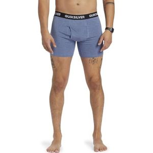 Quiksilver Core Super Soft Boxershorts, Denim Heather, S heren