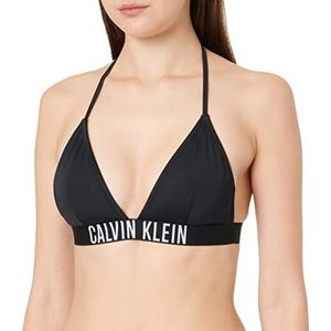 Calvin Klein Driehoekige bikinitop voor dames, Pvh zwart.