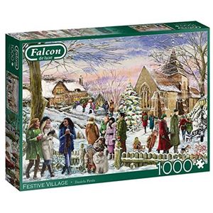 Falcon de luxe Festive Village 1000 stukjes