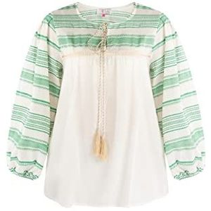 IZIA Damesblouse, groen, L, Groen