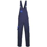 Portwest TX12 Texo Werkbroek met contrasterende bandjes, heren, marineblauw, L