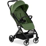 Hauck Travel N Care Plus kinderwagen met ligfunctie, slechts 7,2 kg, uv-bescherming 50+, belastbaar tot 25 kg (22 kg kind + 3 kg mand), klein opvouwbaar (groen)