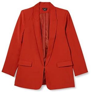 City Chic City Chic Plus Size Jkt Ll Essence Damesjas, Roest.