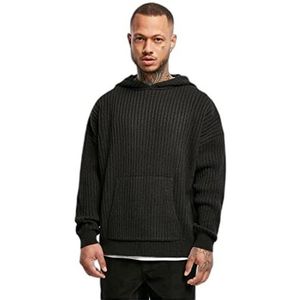 Urban Classics Capuchontrui voor heren, zwart, 4XL, zwart.