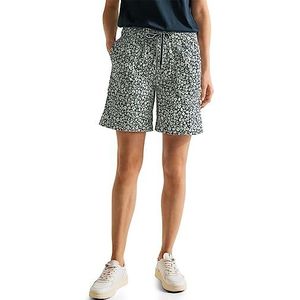 Street One A376630 Damesshort met bloemen, Cool vintage groen