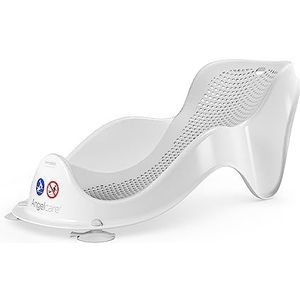 Angelcare Ergonomische badstoel voor babybad, lichtgrijs, comfortabel ligoppervlak om op te hangen