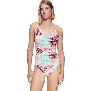 Triumph Summer Fleur OP 01 roze - donkere jumpsuit roze - donkere overall, 40, Roze - Donkere jumpsuit, 40