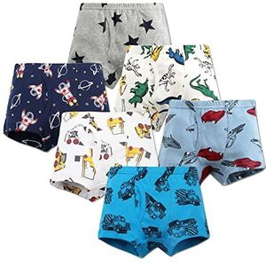 Little Hand Jongens boxershort ondergoed voor baby's, ondergoed, kinderen, boxershorts, auto, 4-5 jaar, automobiel