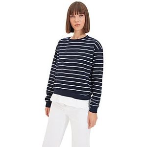 Trendyol Sweatshirt - navy - standaard navy, S, Navy Blauw