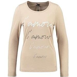 KEY LARGO Parijs Round T-shirt voor heren, Beige (1004)