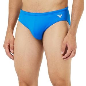 Emporio Armani Essential Eagle Logo Swim Brief Zwembroek voor heren (1 stuk), Royal Blauw