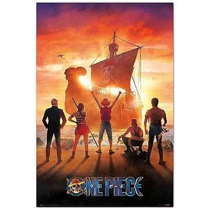 Grupo Erik One Piece Netflix - Piraten Strohoed Poster - 91 x 61,5 cm - Wordt opgerold verzonden - Cool Posters - Kunstposter - Posters en Prints - Wandposters