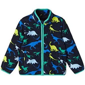 NAME IT Nmmmaze Fleece Jacket Babyjas voor kinderen, Donkere saffier