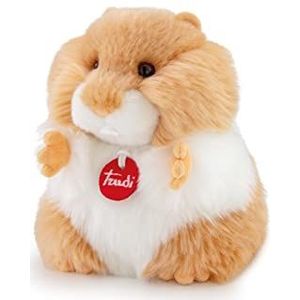 Trudi - Fluffy Hamster (S-TUDN6000) - Pluche knuffel - Ca. 20 cm (Maat S) - Geschikt voor jongens en meisjes - Oranje/Wit
