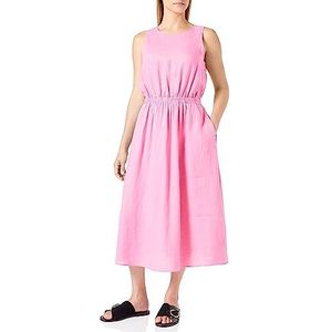s.Oliver Midi-jurk voor dames, roze, 46, Roze