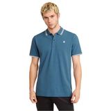 G-STAR RAW Dunda Slim Stripe Poloshirt voor heren, Blauw (Avio D17127-5864-1820)