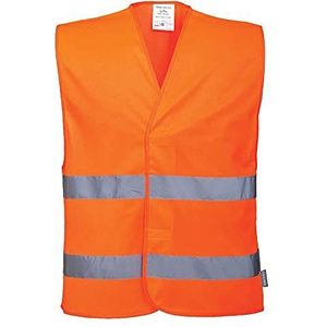 Portwest Vest met dubbele band, kleur: oranje, maat: S/M, C474ORRS/M