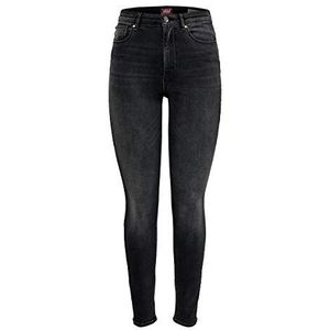 ONLY Dames Jeans, Zwart (Zwarte Denim Zwarte Denim)
