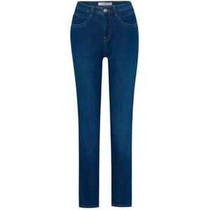 BRAX Style Carola Ultralight Denim Jeans voor dames, Versleten blauwe steen.