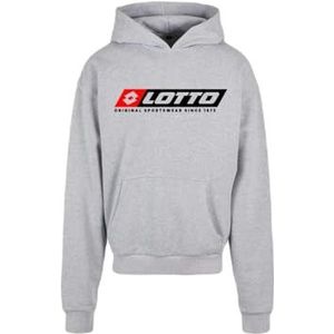 LOTTO Sweatshirt met capuchon voor heren (1 stuk), grijs.