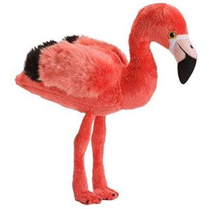 WWF - Flamingo pluche dier - realistisch pluche dier met vele vergelijkbare details - zacht en soepel - CE-normen - hoogte 23 cm
