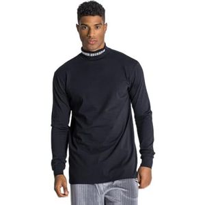 Gianni Kavanagh Black Liberation Turtleneck Sweater pour homme, noir, L