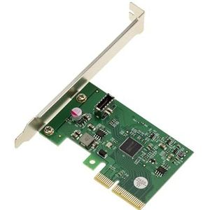 KALEA-INFORMATIQUE PCIe x4 USB-E controllerkaart 1 poort interne USB 3.2 Gen 2x2 20G Type E met ASM3242 chipset High en Low Profile