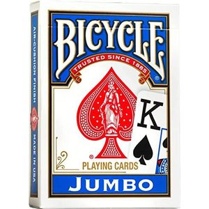 Kaartspel – poker – Bicycle Jumbo Index 88 – willekeurige kleurkeuze