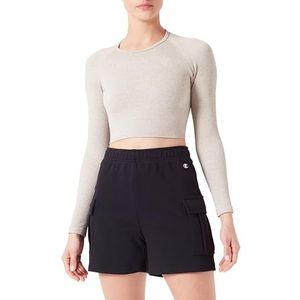 Champion Legacy Icons W-Spring Terry Cargo Bermuda Short Femme, Noir, XXL