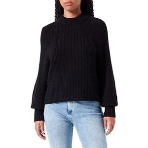 HUGO Sottavie Dames Sweater, Zwart, S, zwart.