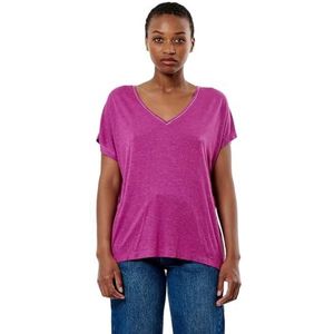Kaporal Lady T-Shirt Femme, Violet Mauve, XS