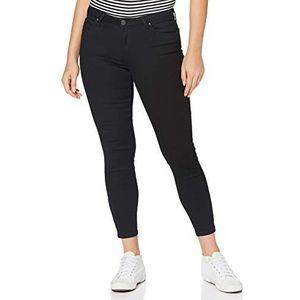 Lee Scarlett Cropped' Skinny Jeans voor dames, zwarte ring