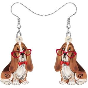 DOWAY Husky/Chihuahua/Beagle/Teckel/Yorkshire Terrier/Mopshond Hanger Acryl Hang Hanger Hand Hanger, Acryl, Geen edelsteen