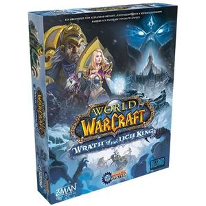 Asmodee | ZMan | World of Warcraft: Wrath of the Lich King – Een bordspel met het Pandemic-systeem | kenmerkspel | Strategiespel | 1-5 spelers | Vanaf 14+ jaar | 45+ minuten | Duits