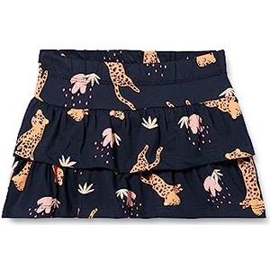 Name It Jupe Fille, Dark Sapphire/Aop:leopard, 92
