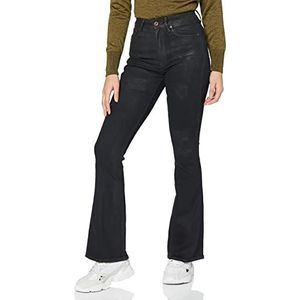 G-STAR RAW Dames Jeans 3301 Flare Jeans, Zwart (Black Radiant Cobler Restored D01541-b472-b997)