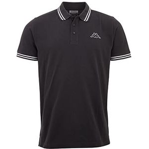 Kappa Deutschland Aleot Poloshirt voor heren, grijs.