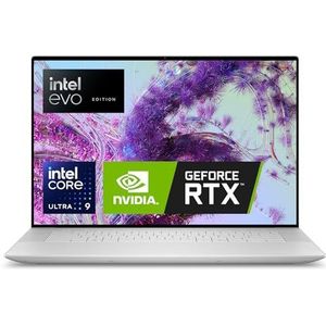 Dell XPS 16 9640 Notebook 16,3 inch OLED UHD+ touchscreen, Intel Evo Edition - Intel Core Ultra 9, NVIDIA GeForce RTX 4070 Graphics, 32 GB RAM, 1 TB, Windows 11 Home, vingerafdruklezer