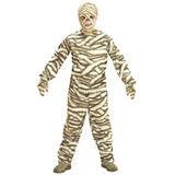 Widmann Mummy kostuum voor jongens, meerkleurig, 128 cm