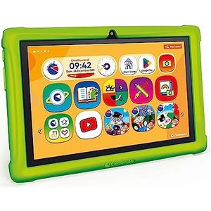 Clementoni - 16795 - Clempad leertablet, technologie voor kinderen van 3-6 jaar, 10 inch IPS-HD-display, 32 GB geheugen, 2G RAM, Android 13