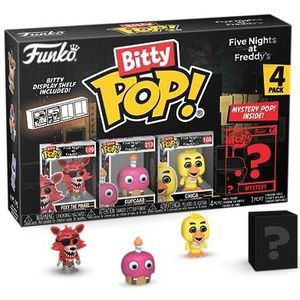 Funko Bitty POP! Five Nights at Freddy's (FNAF) et une figurine surprise – 2,2 cm – Five Nights at Freddy's – Étagère empilable incluse – Idée cadeau