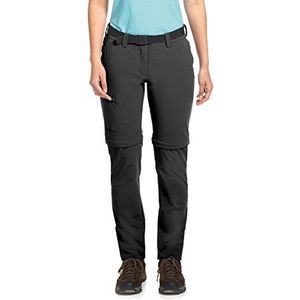 Maier Sports Inara Outdoorbroek voor dames, slim fit, zwart.